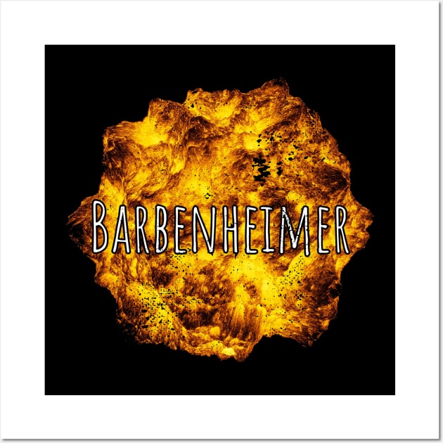 Barbenheimer Wall Art by Artistic Design